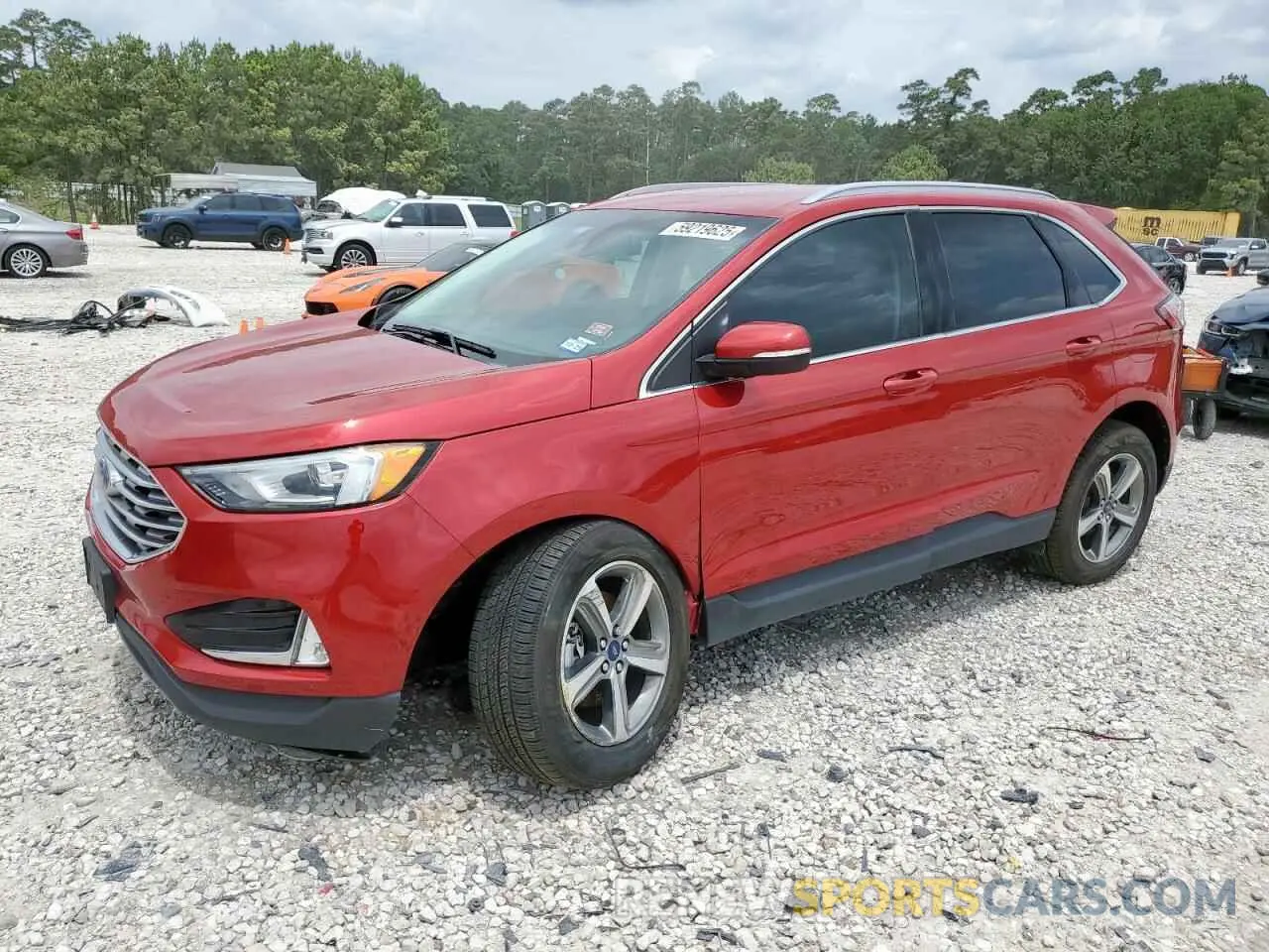 1 Photograph of a damaged car 2FMPK3J94LBA97645 FORD EDGE 2020