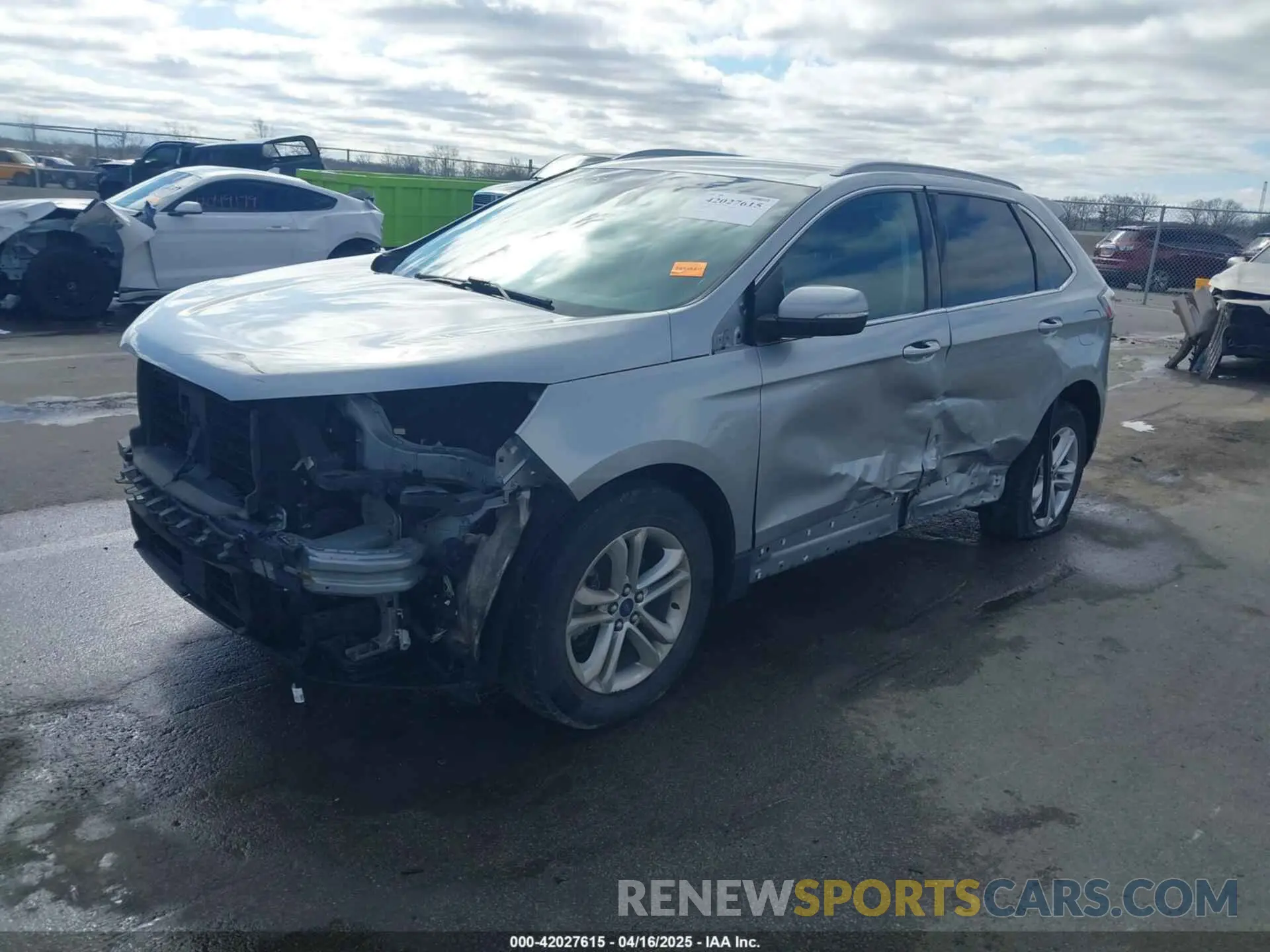 2 Photograph of a damaged car 2FMPK3J94LBB28344 FORD EDGE 2020