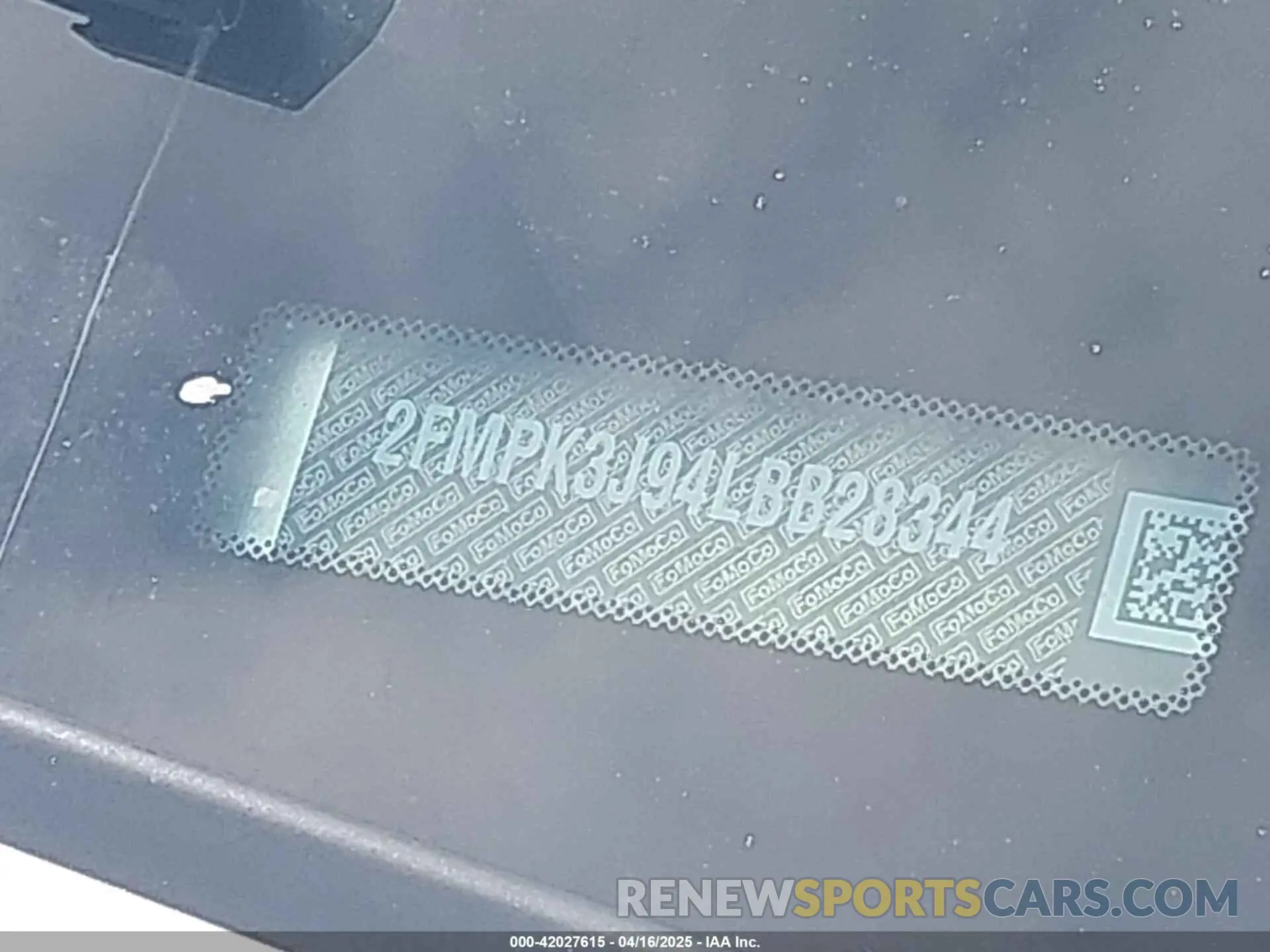 9 Photograph of a damaged car 2FMPK3J94LBB28344 FORD EDGE 2020