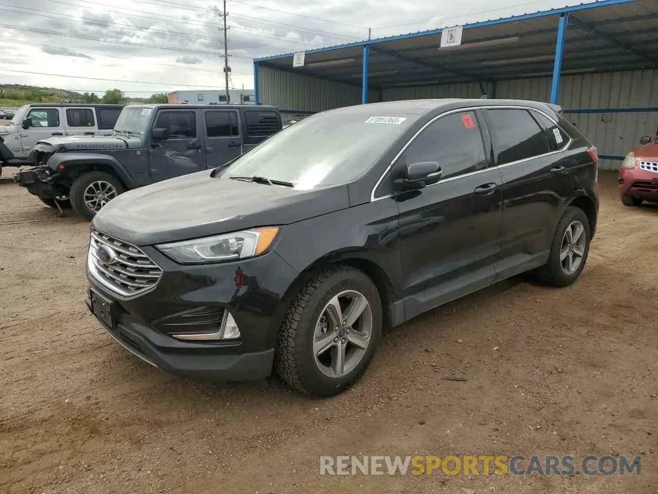 1 Photograph of a damaged car 2FMPK3J94LBB33186 FORD EDGE 2020