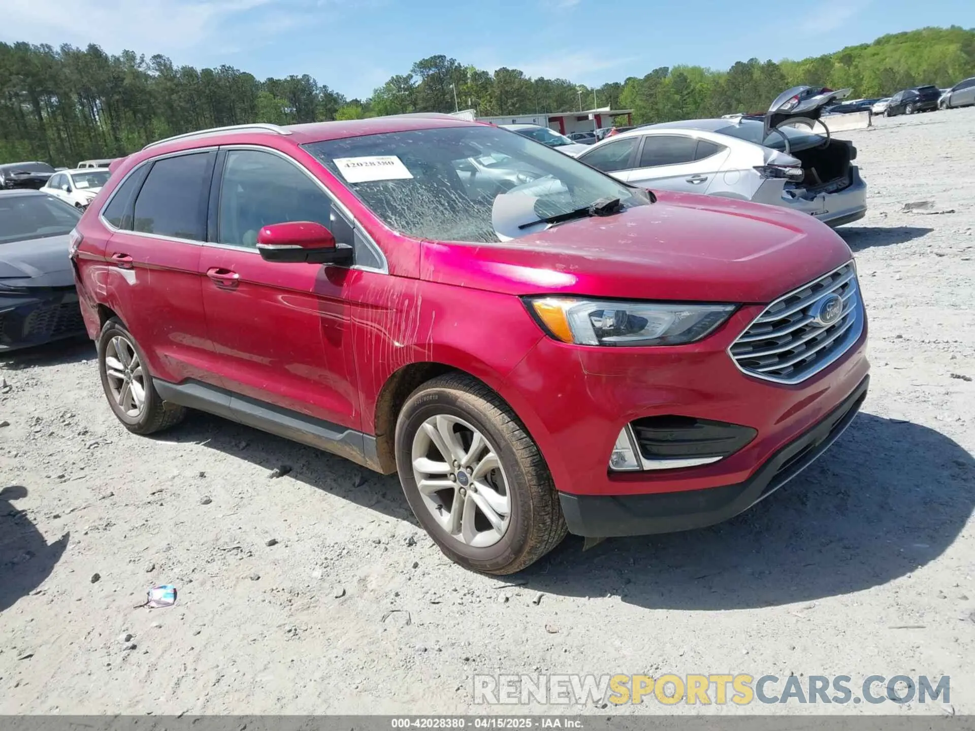 1 Photograph of a damaged car 2FMPK3J95LBA23134 FORD EDGE 2020