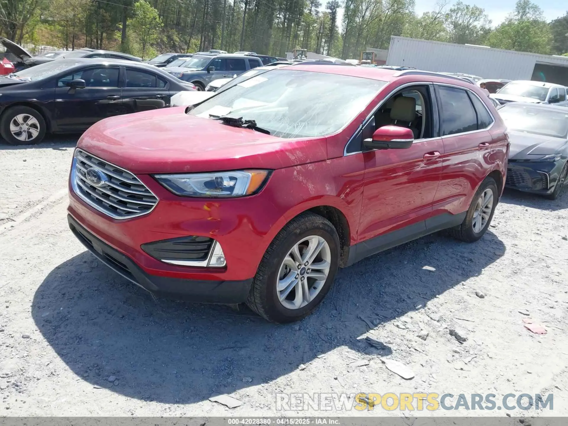 2 Photograph of a damaged car 2FMPK3J95LBA23134 FORD EDGE 2020