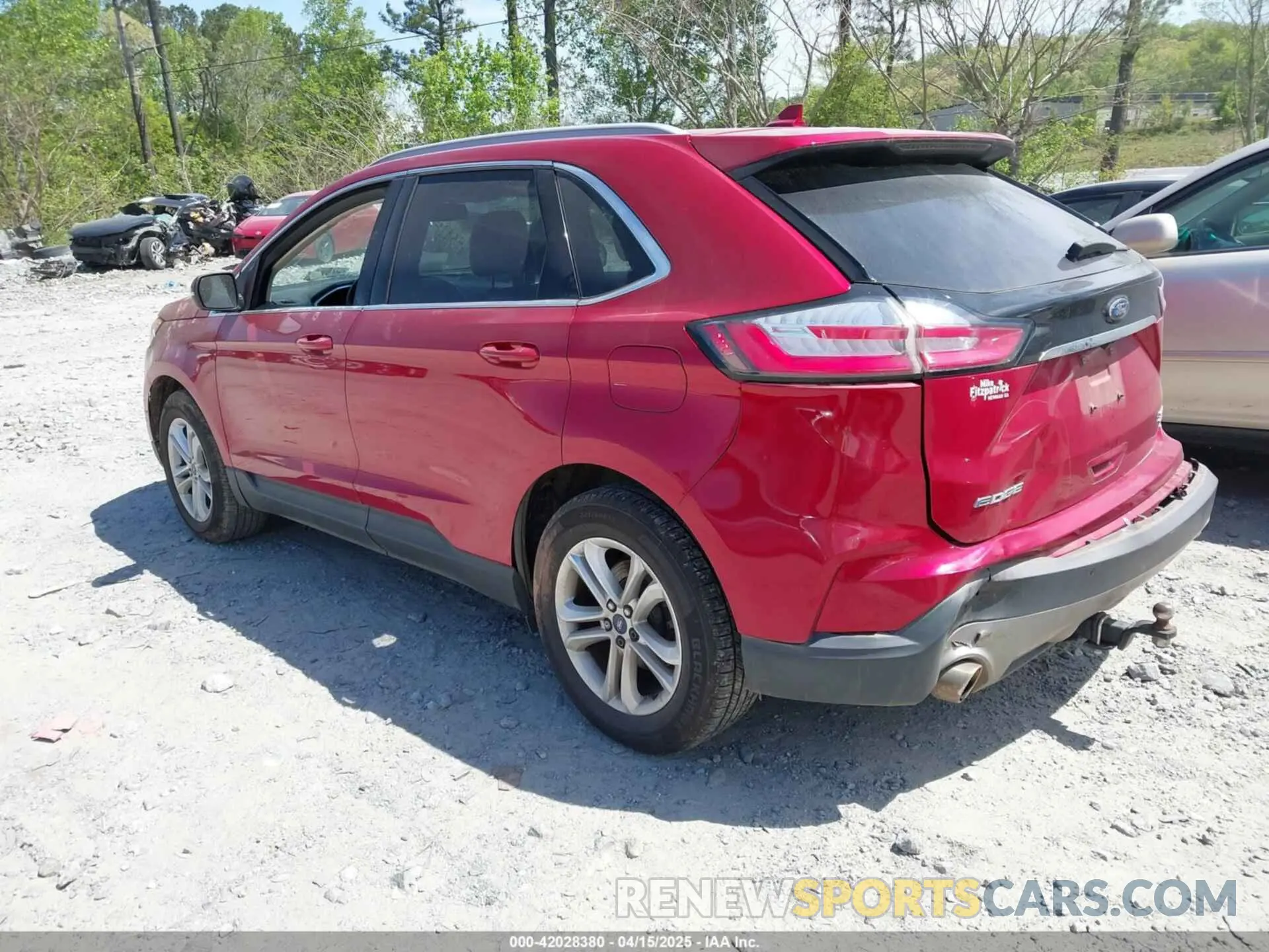 3 Photograph of a damaged car 2FMPK3J95LBA23134 FORD EDGE 2020