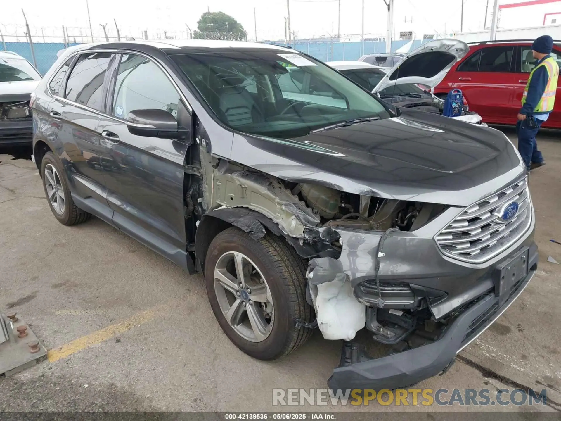 1 Photograph of a damaged car 2FMPK3J95LBA27779 FORD EDGE 2020