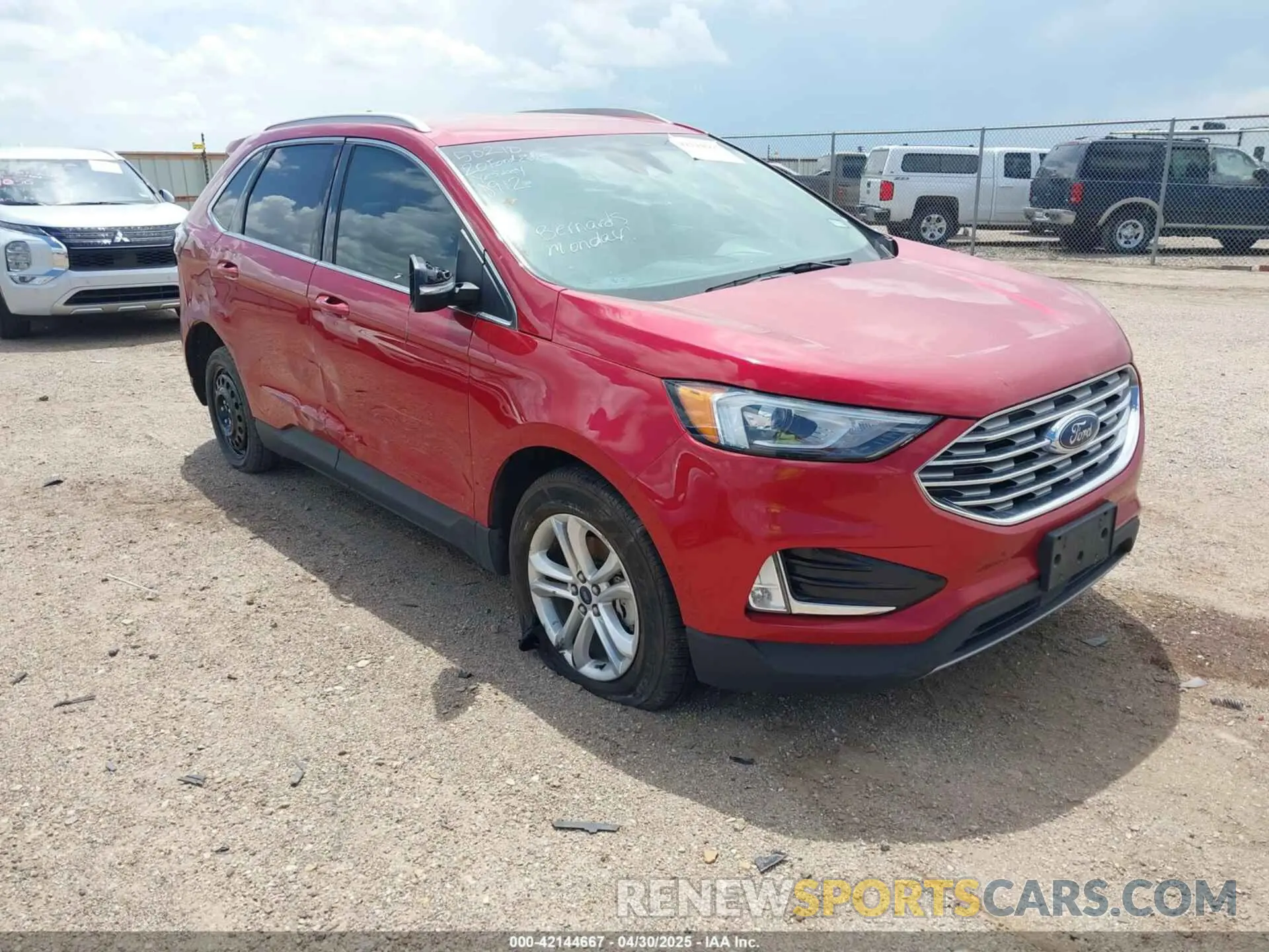 1 Photograph of a damaged car 2FMPK3J96LBA10912 FORD EDGE 2020