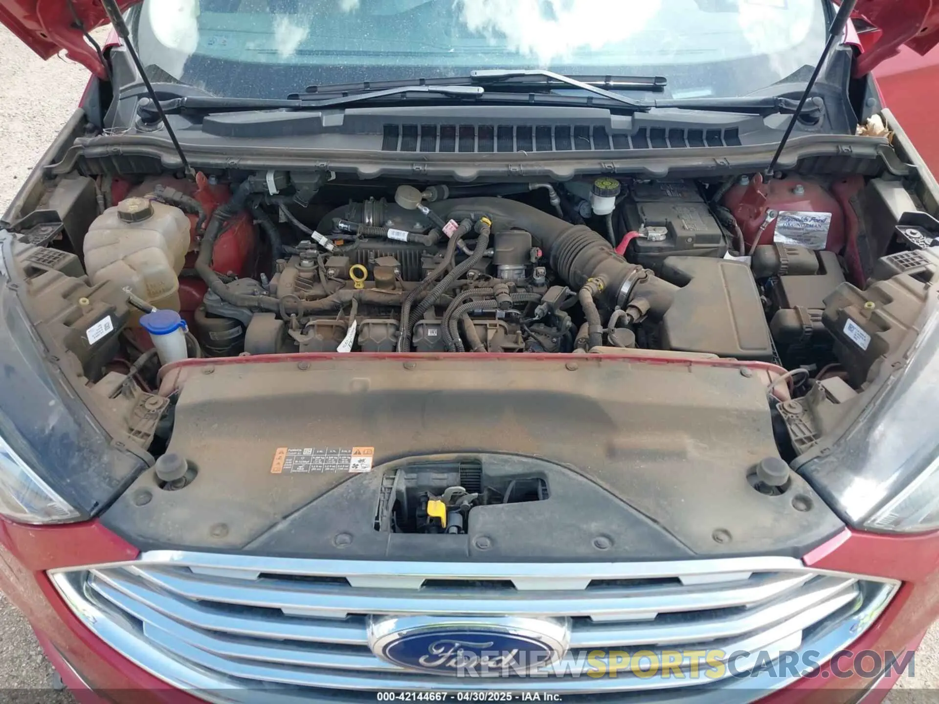 10 Photograph of a damaged car 2FMPK3J96LBA10912 FORD EDGE 2020