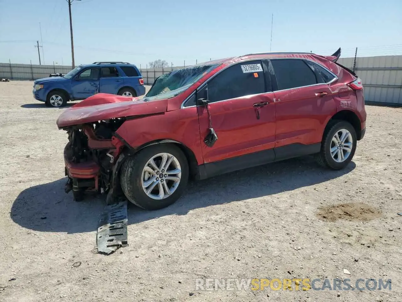 1 Photograph of a damaged car 2FMPK3J96LBA42324 FORD EDGE 2020