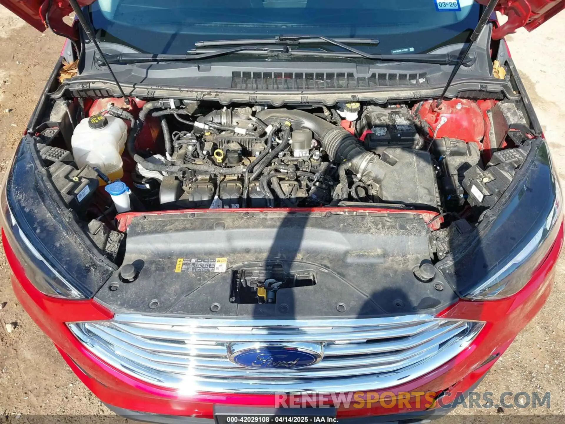 10 Photograph of a damaged car 2FMPK3J96LBA75680 FORD EDGE 2020