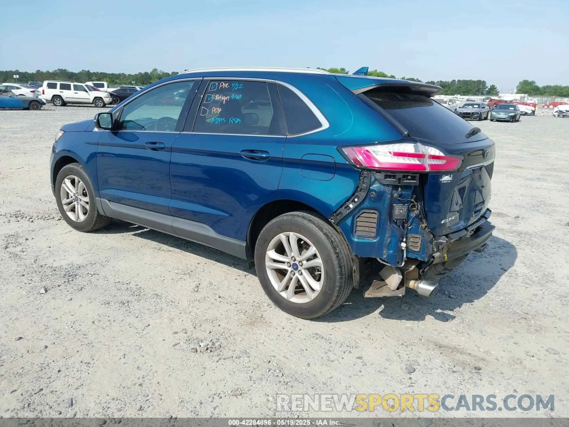 3 Photograph of a damaged car 2FMPK3J97LBA66471 FORD EDGE 2020