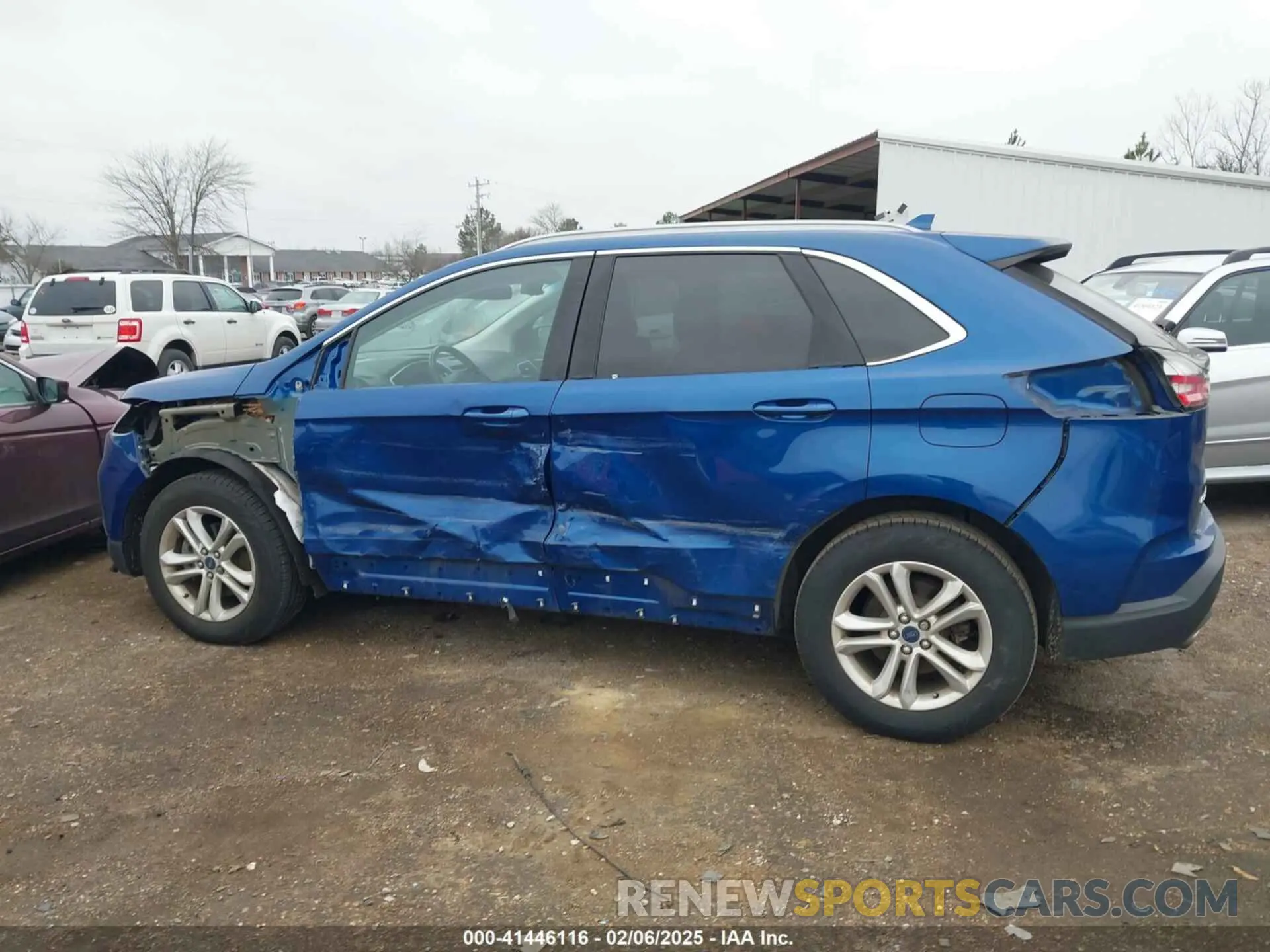 14 Photograph of a damaged car 2FMPK3J97LBA76207 FORD EDGE 2020