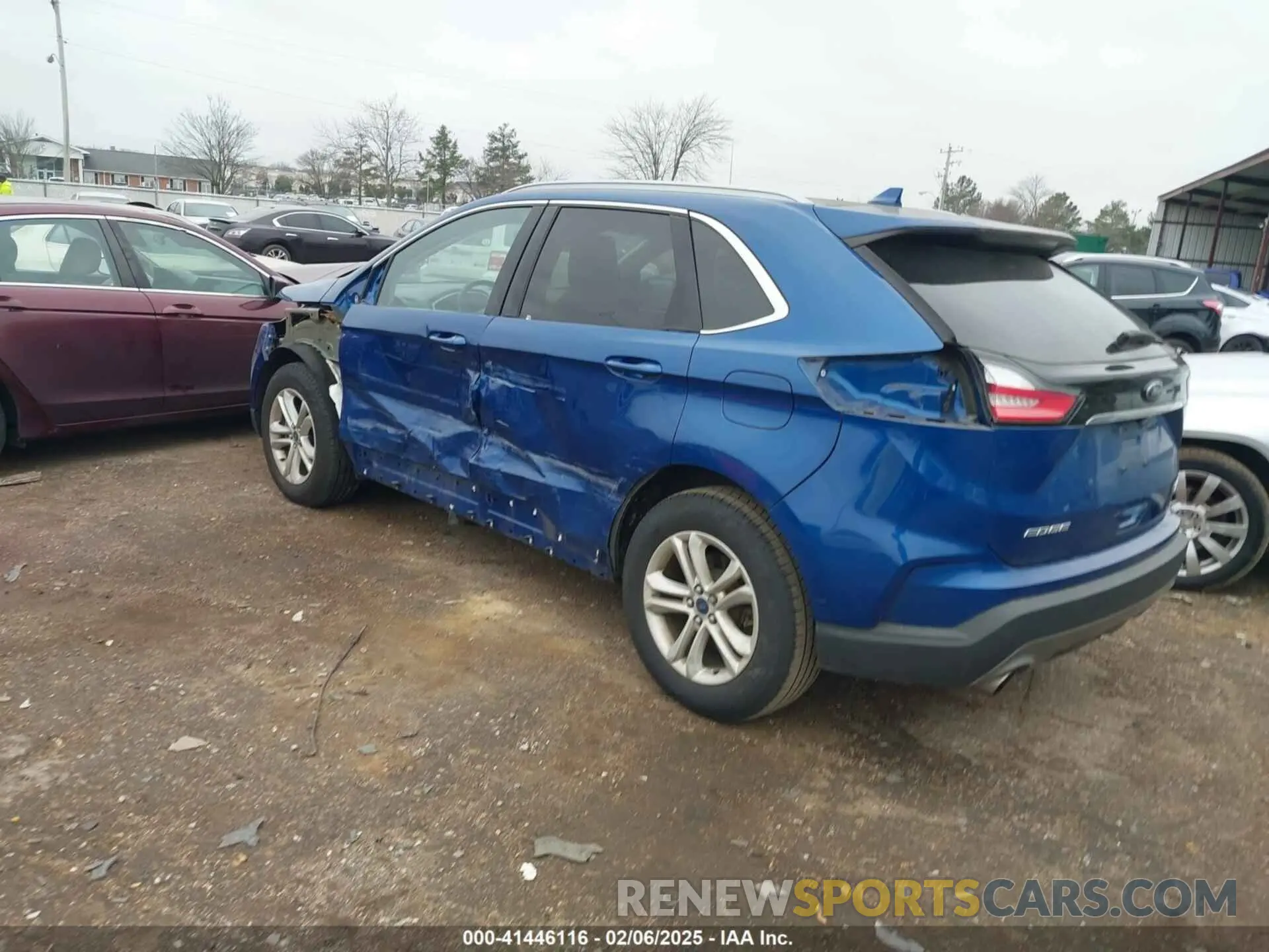 3 Photograph of a damaged car 2FMPK3J97LBA76207 FORD EDGE 2020