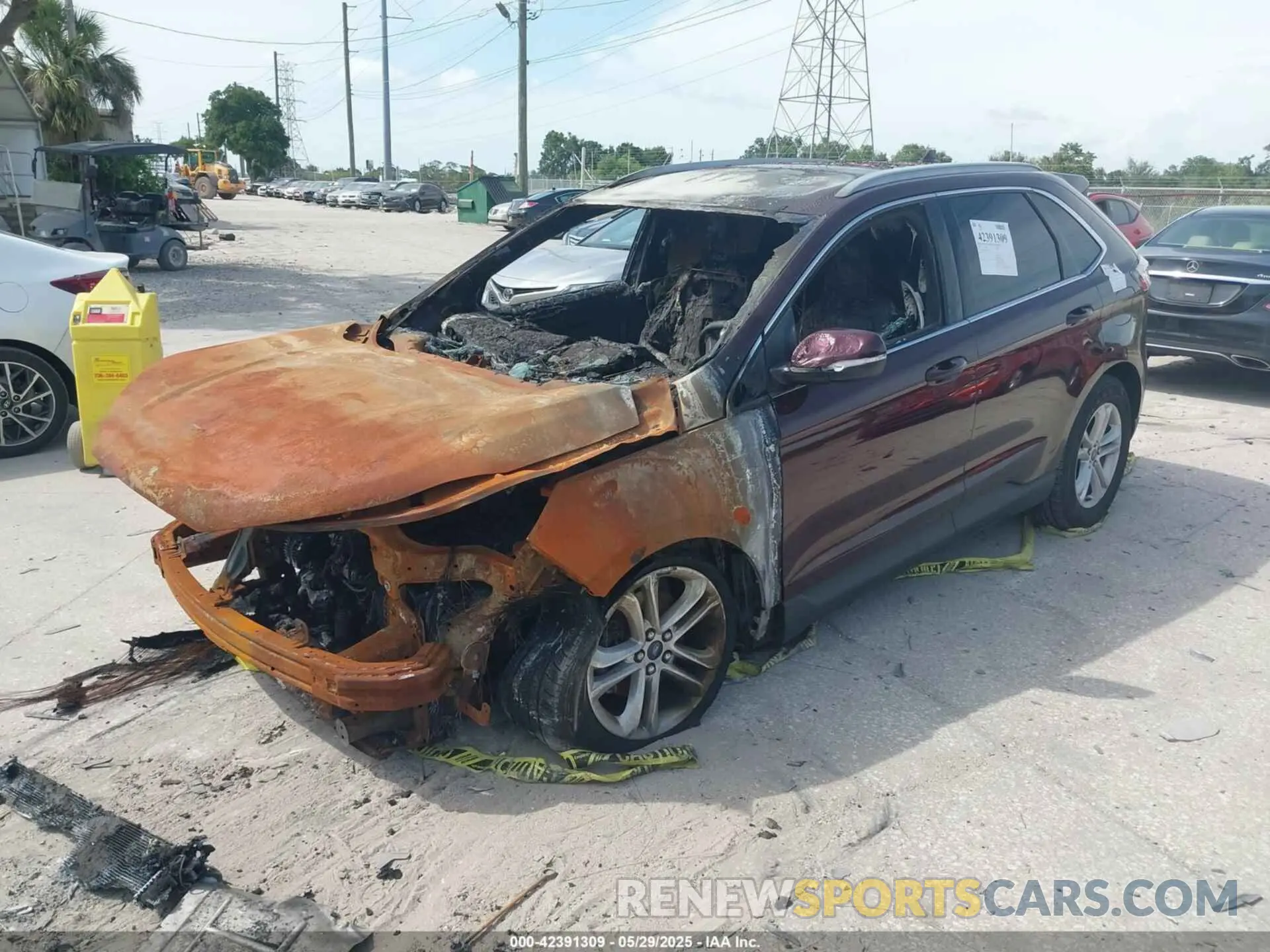 2 Photograph of a damaged car 2FMPK3J98LBA47492 FORD EDGE 2020
