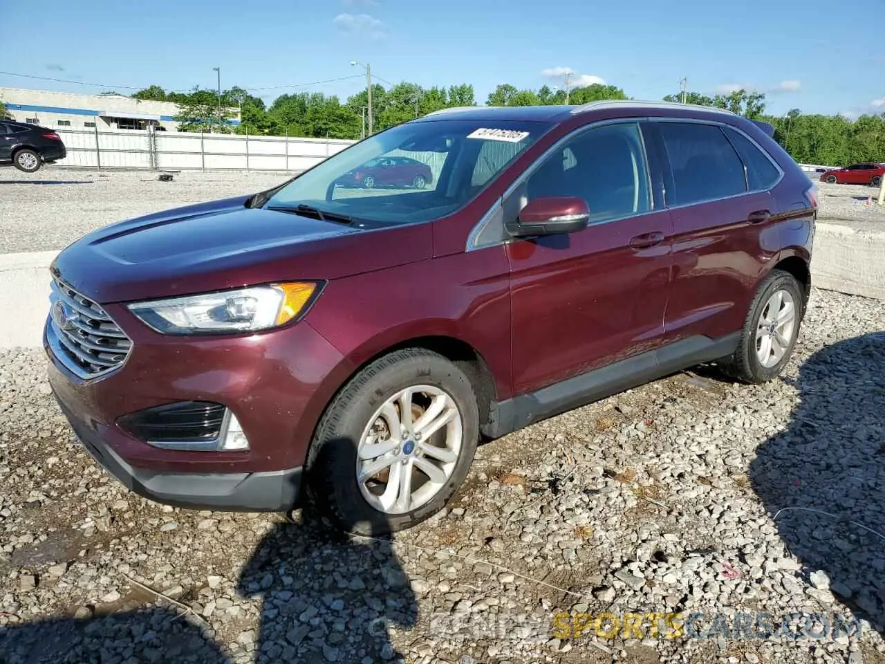 1 Photograph of a damaged car 2FMPK3J98LBA57052 FORD EDGE 2020