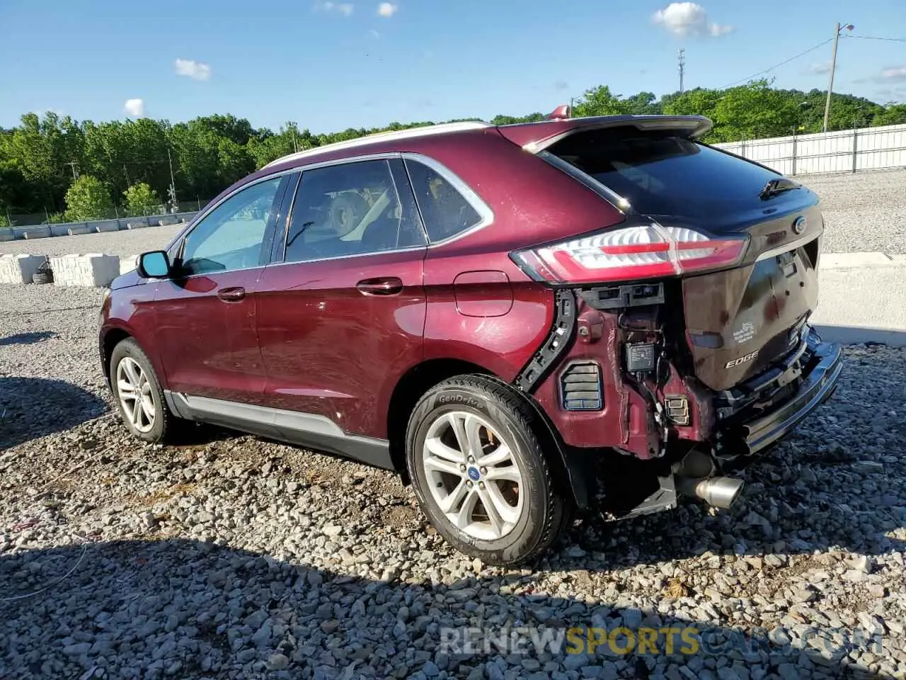 2 Photograph of a damaged car 2FMPK3J98LBA57052 FORD EDGE 2020