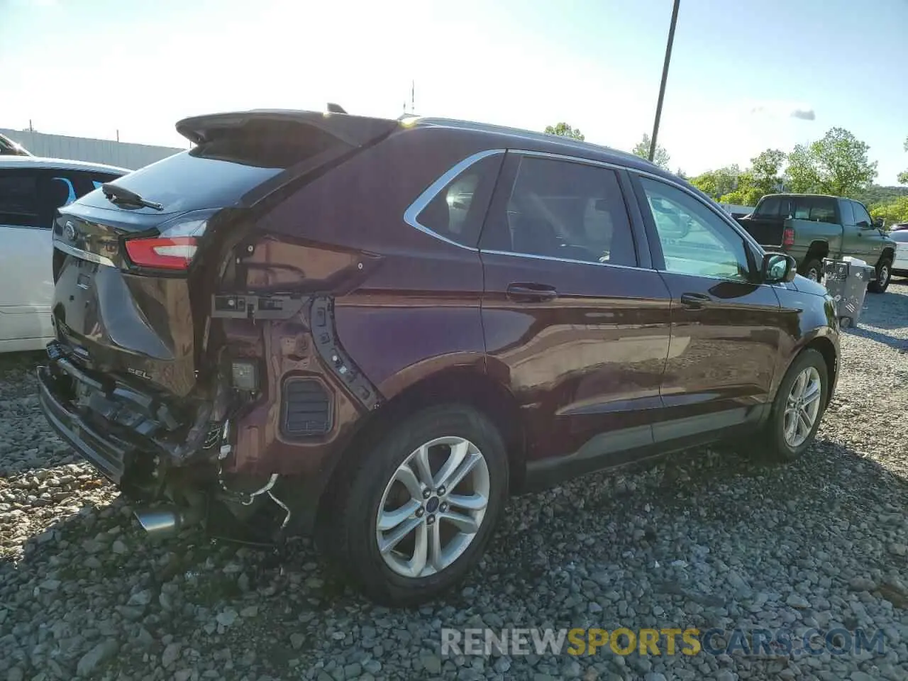 3 Photograph of a damaged car 2FMPK3J98LBA57052 FORD EDGE 2020