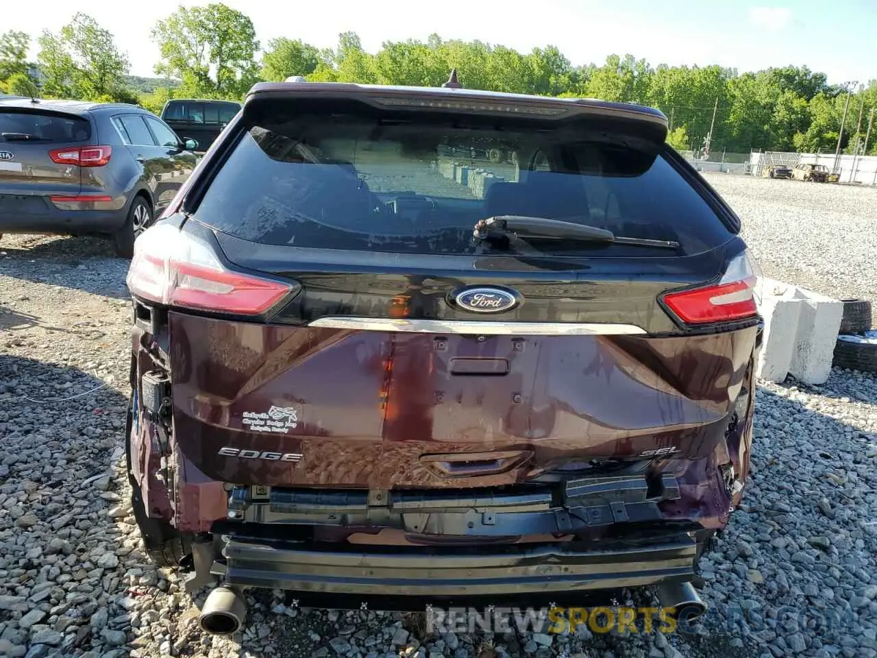 6 Photograph of a damaged car 2FMPK3J98LBA57052 FORD EDGE 2020