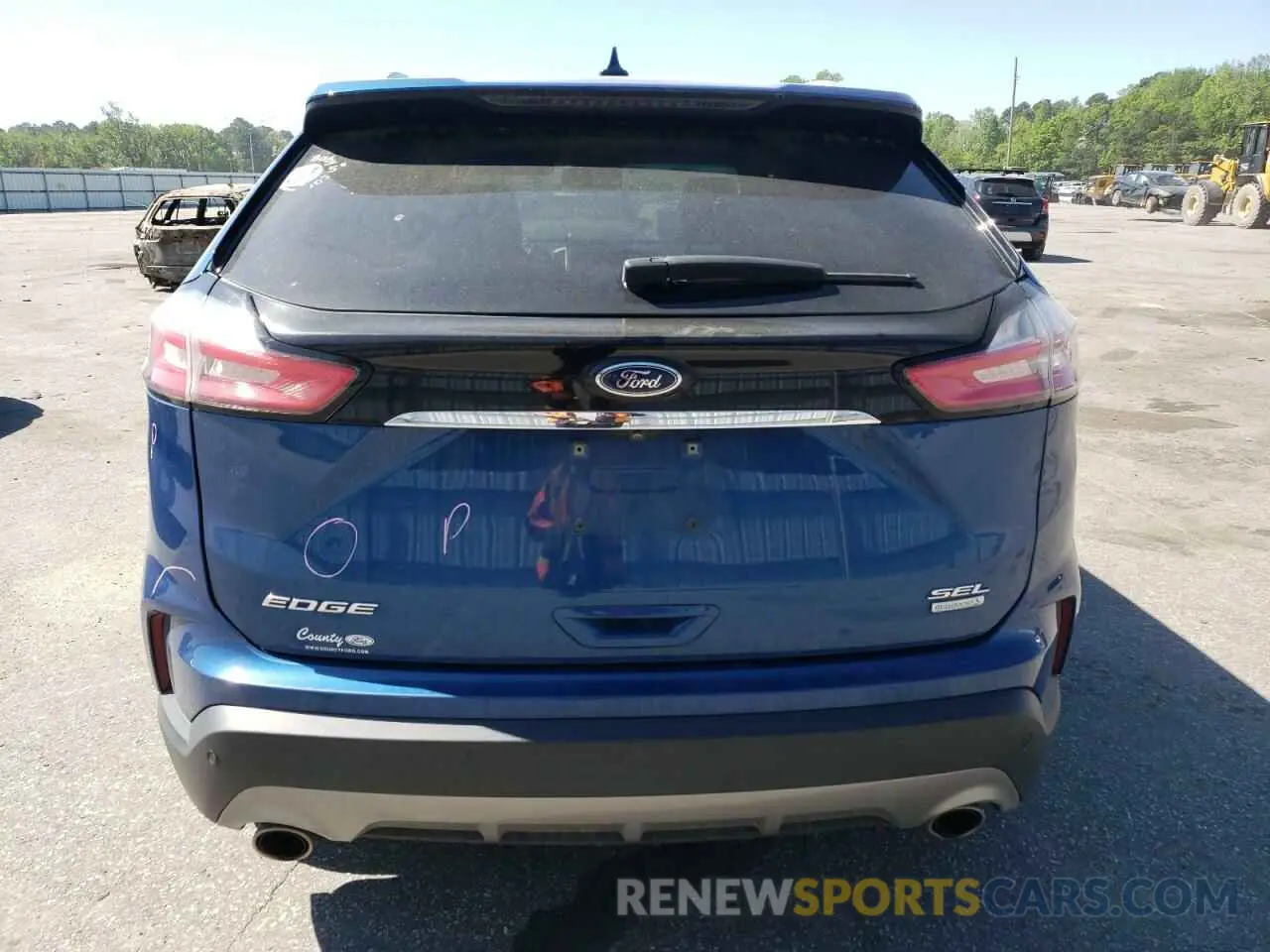 6 Photograph of a damaged car 2FMPK3J98LBA93338 FORD EDGE 2020