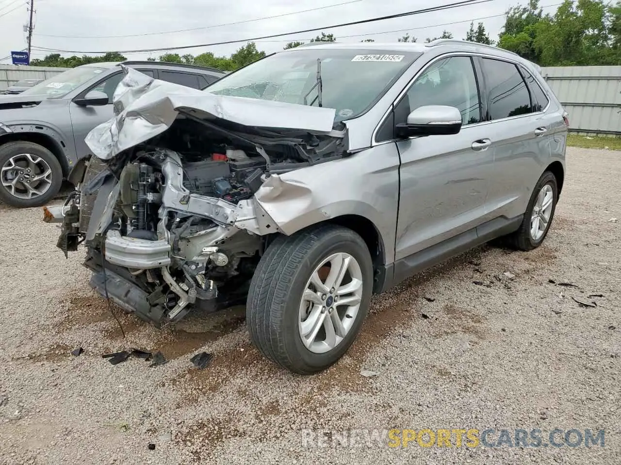 1 Photograph of a damaged car 2FMPK3J99LBB01642 FORD EDGE 2020