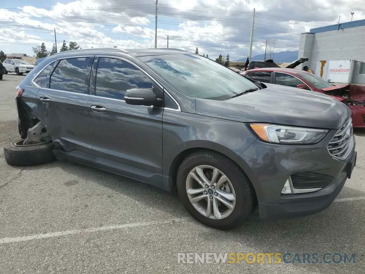 4 Photograph of a damaged car 2FMPK3J99LBB15170 FORD EDGE 2020