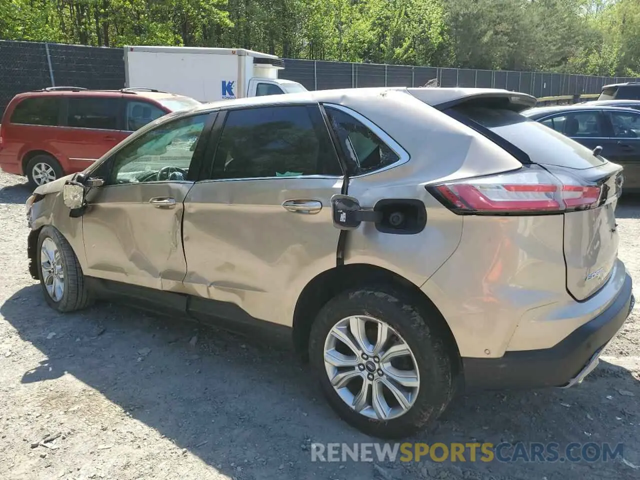 2 Photograph of a damaged car 2FMPK3K90LBA24089 FORD EDGE 2020