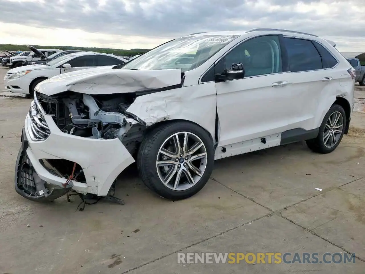 1 Photograph of a damaged car 2FMPK3K90LBB15122 FORD EDGE 2020