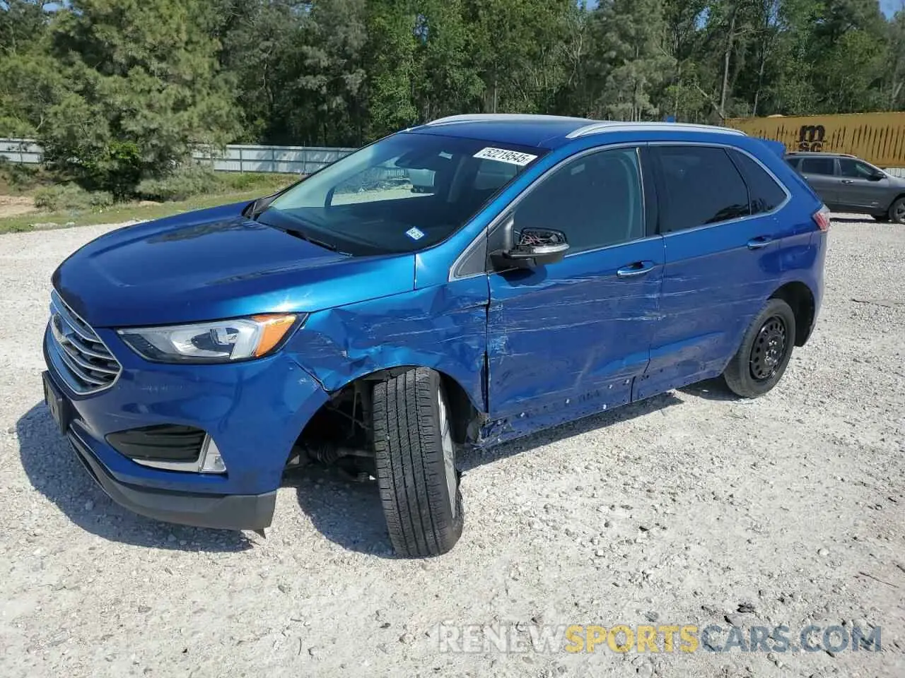 1 Photograph of a damaged car 2FMPK3K91LBA72524 FORD EDGE 2020