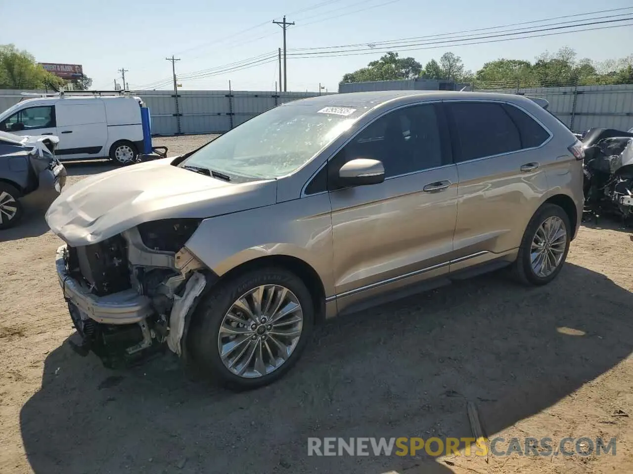 1 Photograph of a damaged car 2FMPK3K92LBA50676 FORD EDGE 2020