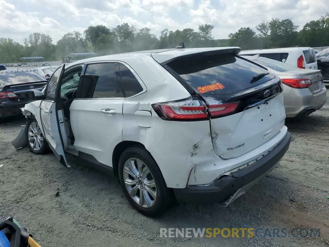 2 Photograph of a damaged car 2FMPK3K95LBB08408 FORD EDGE 2020