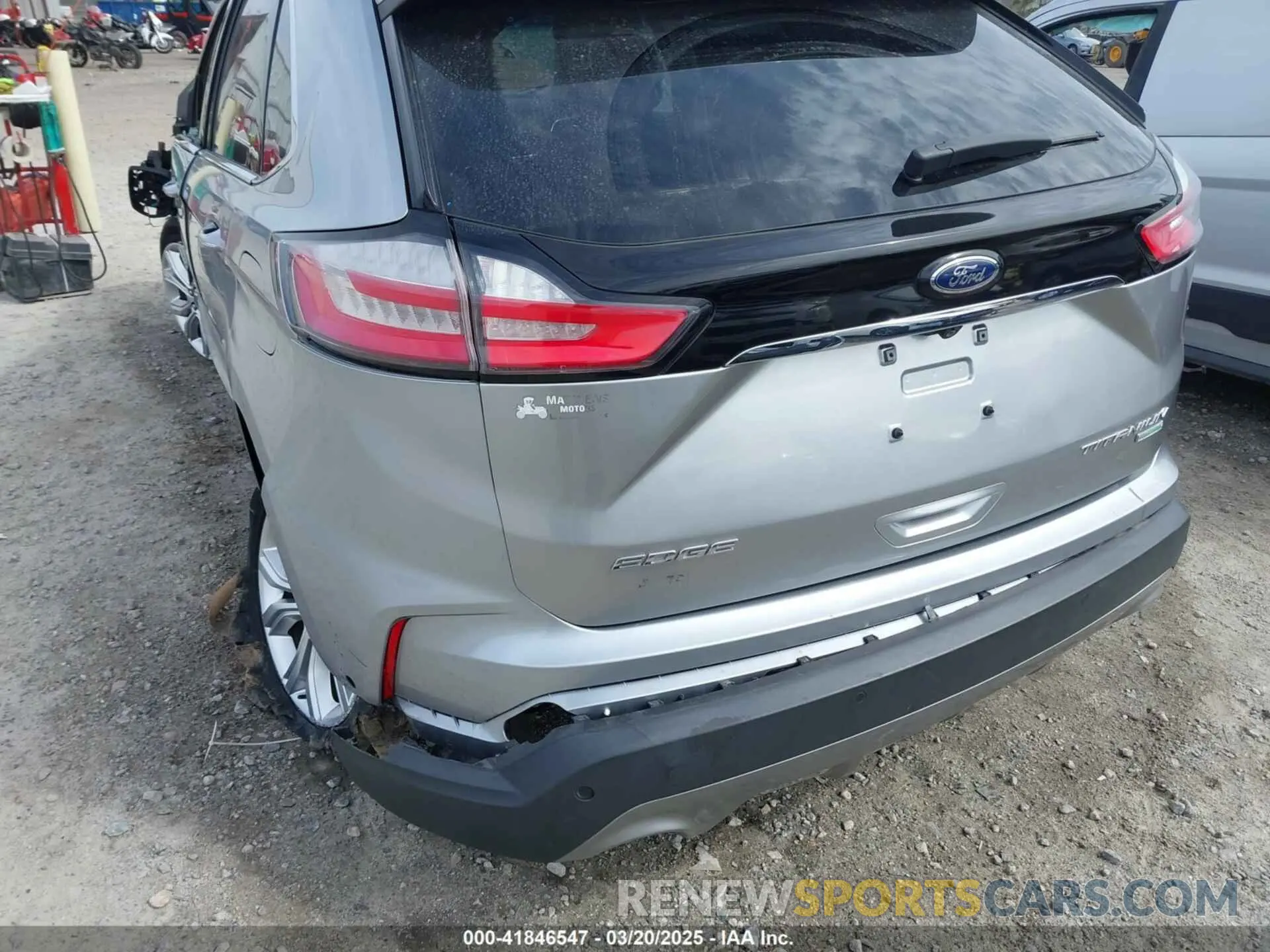 15 Photograph of a damaged car 2FMPK3K98LBA16399 FORD EDGE 2020