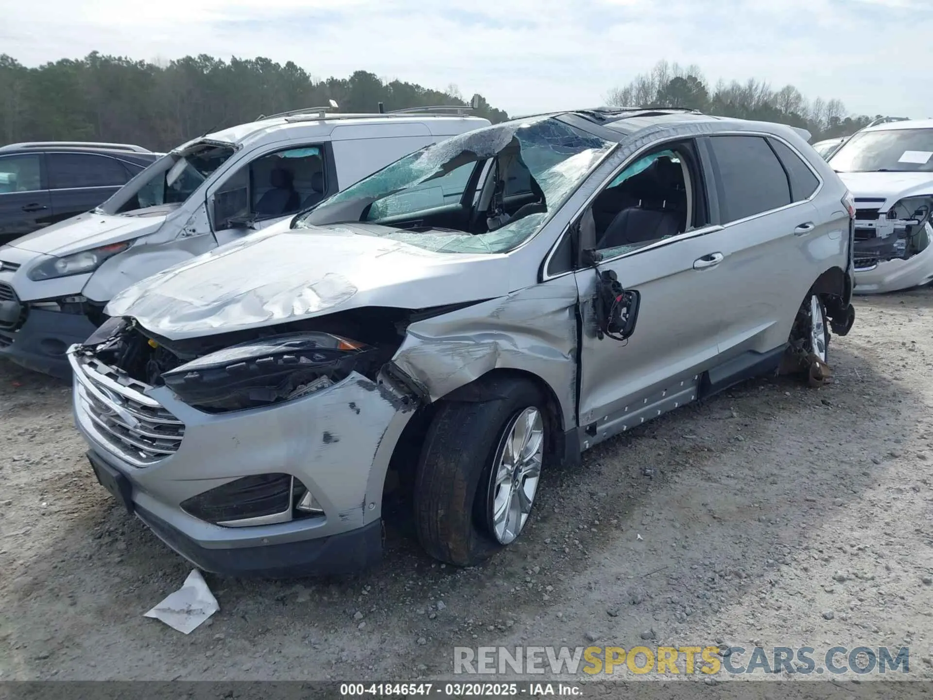2 Photograph of a damaged car 2FMPK3K98LBA16399 FORD EDGE 2020