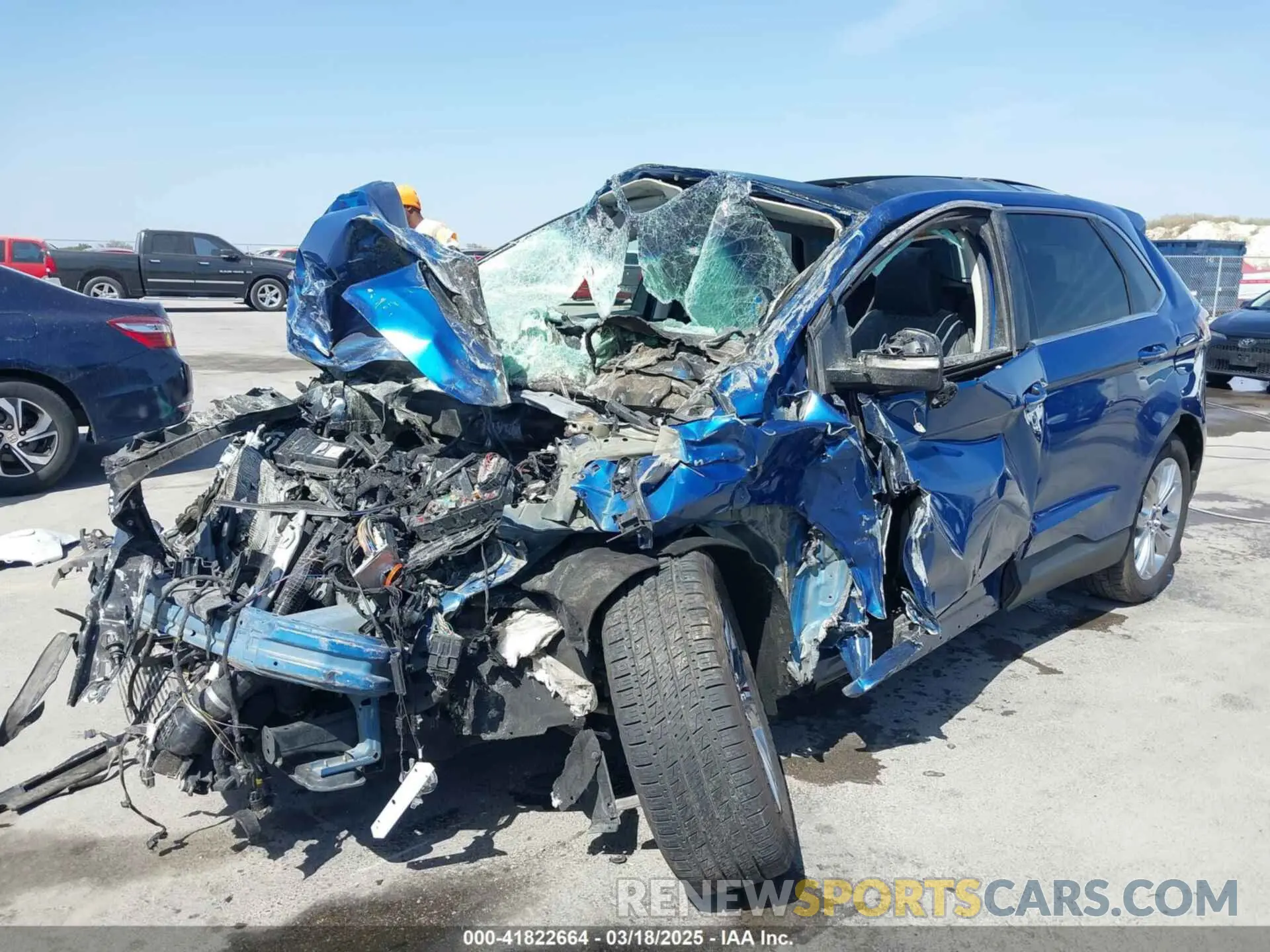 2 Photograph of a damaged car 2FMPK3K98LBA72195 FORD EDGE 2020