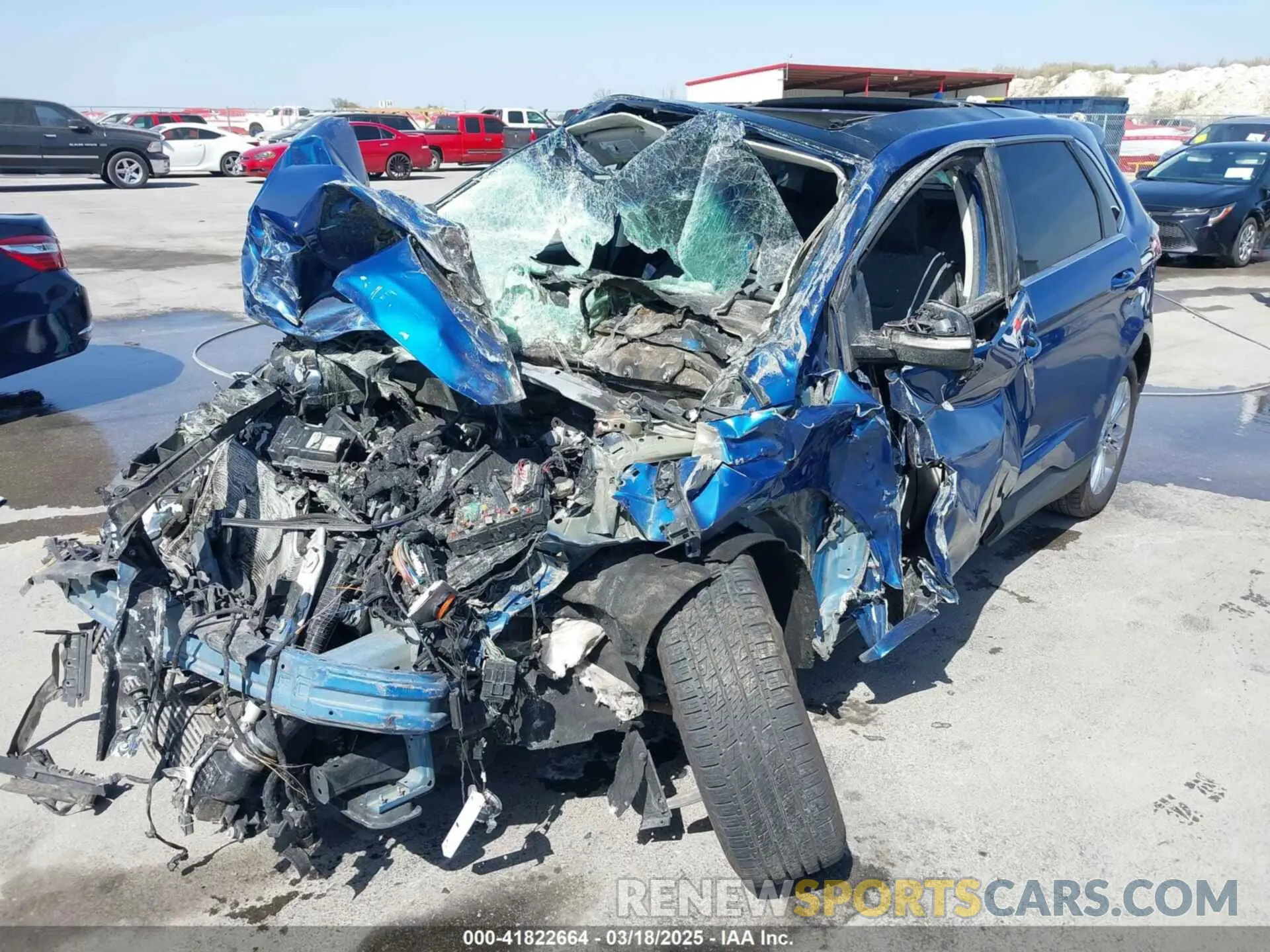 6 Photograph of a damaged car 2FMPK3K98LBA72195 FORD EDGE 2020
