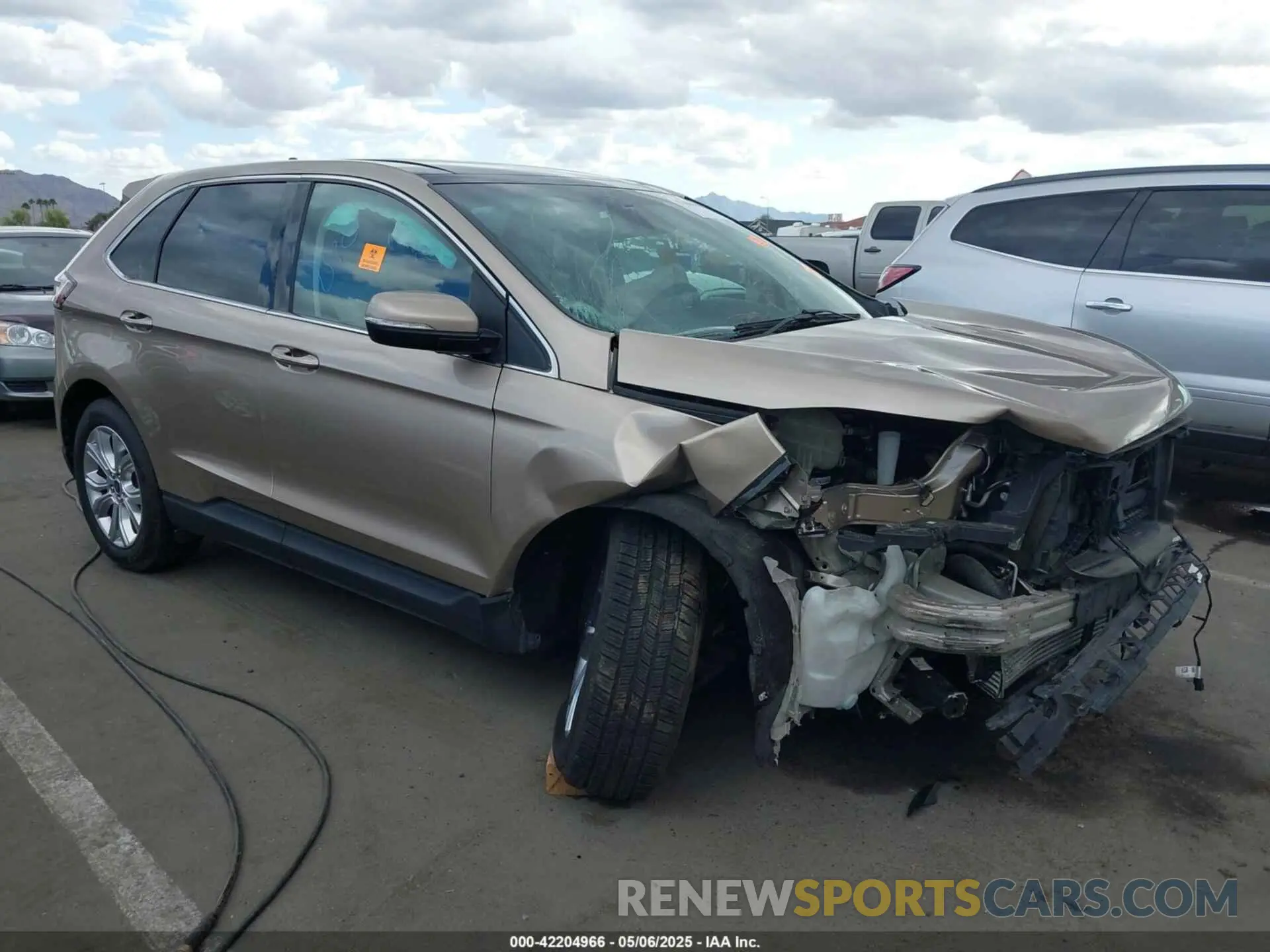 1 Photograph of a damaged car 2FMPK3K98LBB41063 FORD EDGE 2020