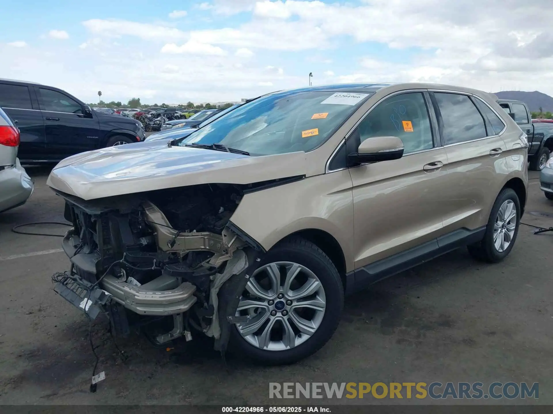 2 Photograph of a damaged car 2FMPK3K98LBB41063 FORD EDGE 2020