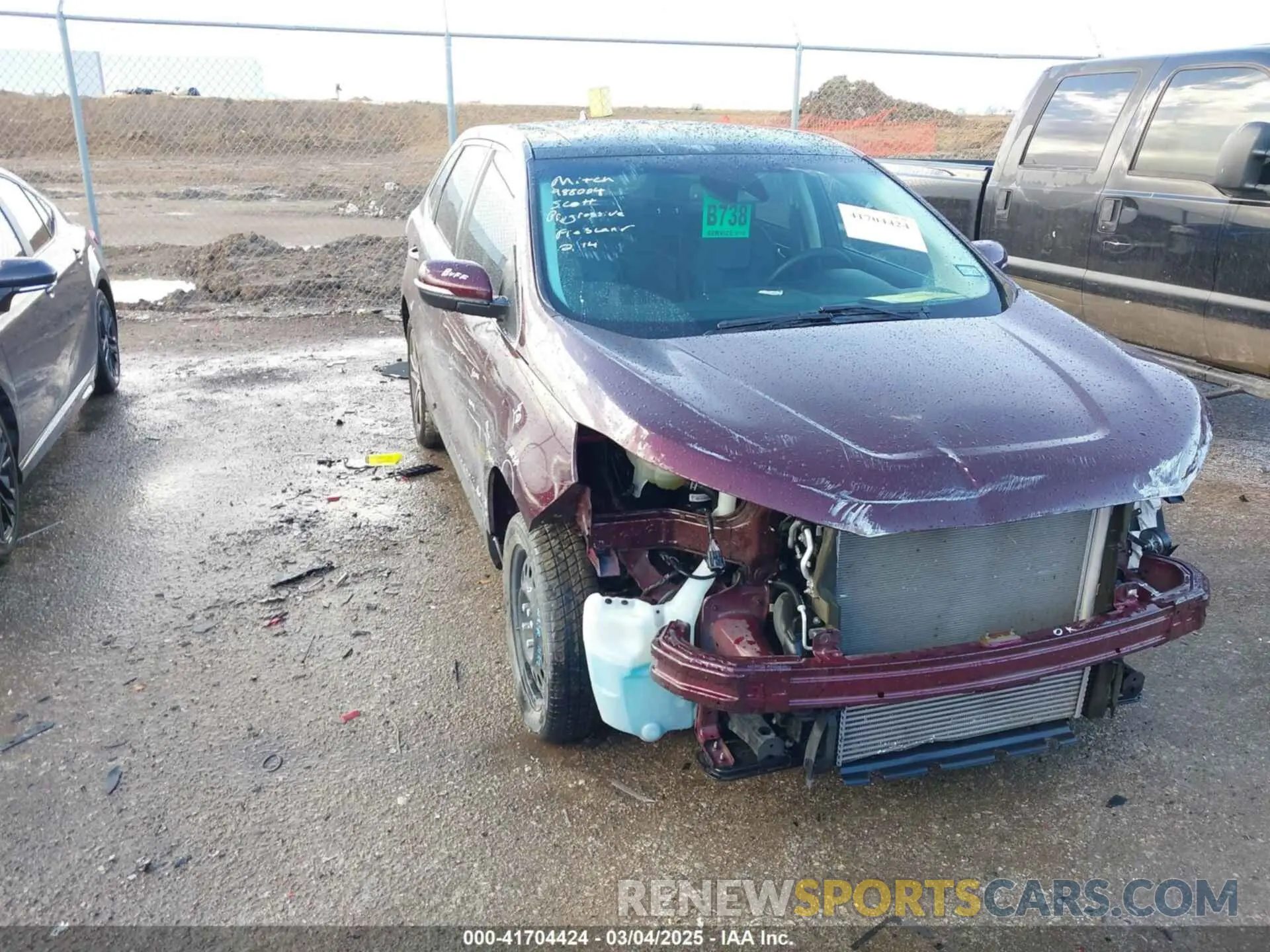 1 Photograph of a damaged car 2FMPK3K99LBA42333 FORD EDGE 2020