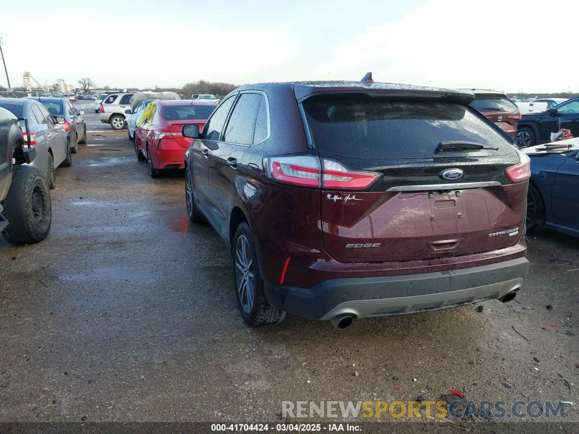 3 Photograph of a damaged car 2FMPK3K99LBA42333 FORD EDGE 2020