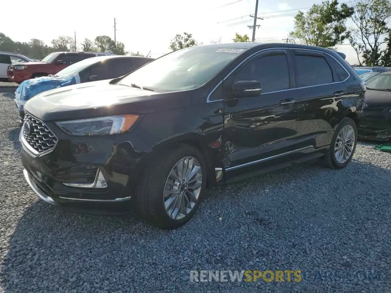 1 Photograph of a damaged car 2FMPK3K99LBA62209 FORD EDGE 2020