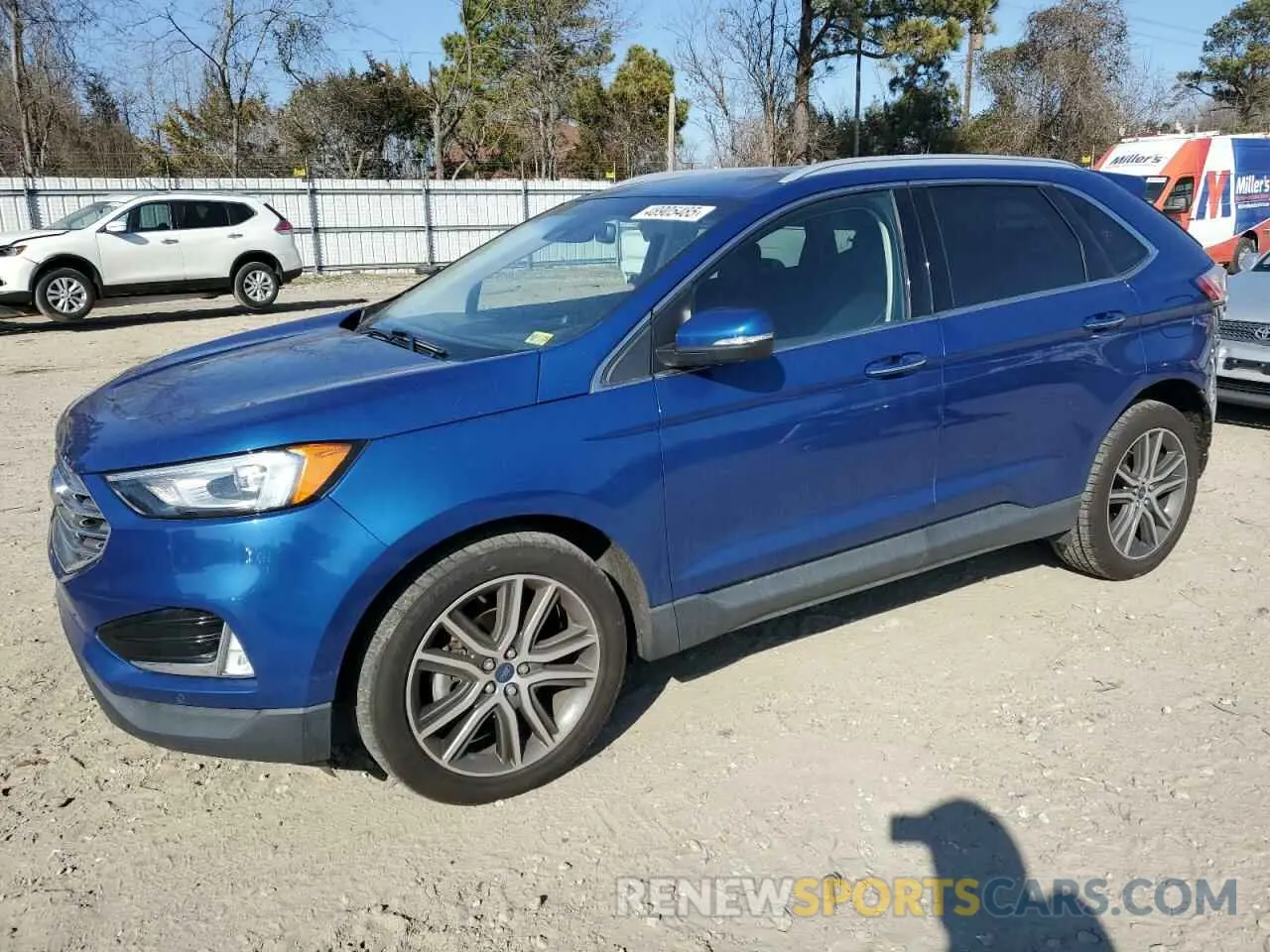 1 Photograph of a damaged car 2FMPK3K9XLBA74742 FORD EDGE 2020