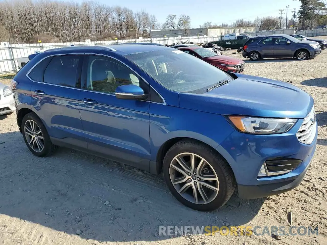 4 Photograph of a damaged car 2FMPK3K9XLBA74742 FORD EDGE 2020