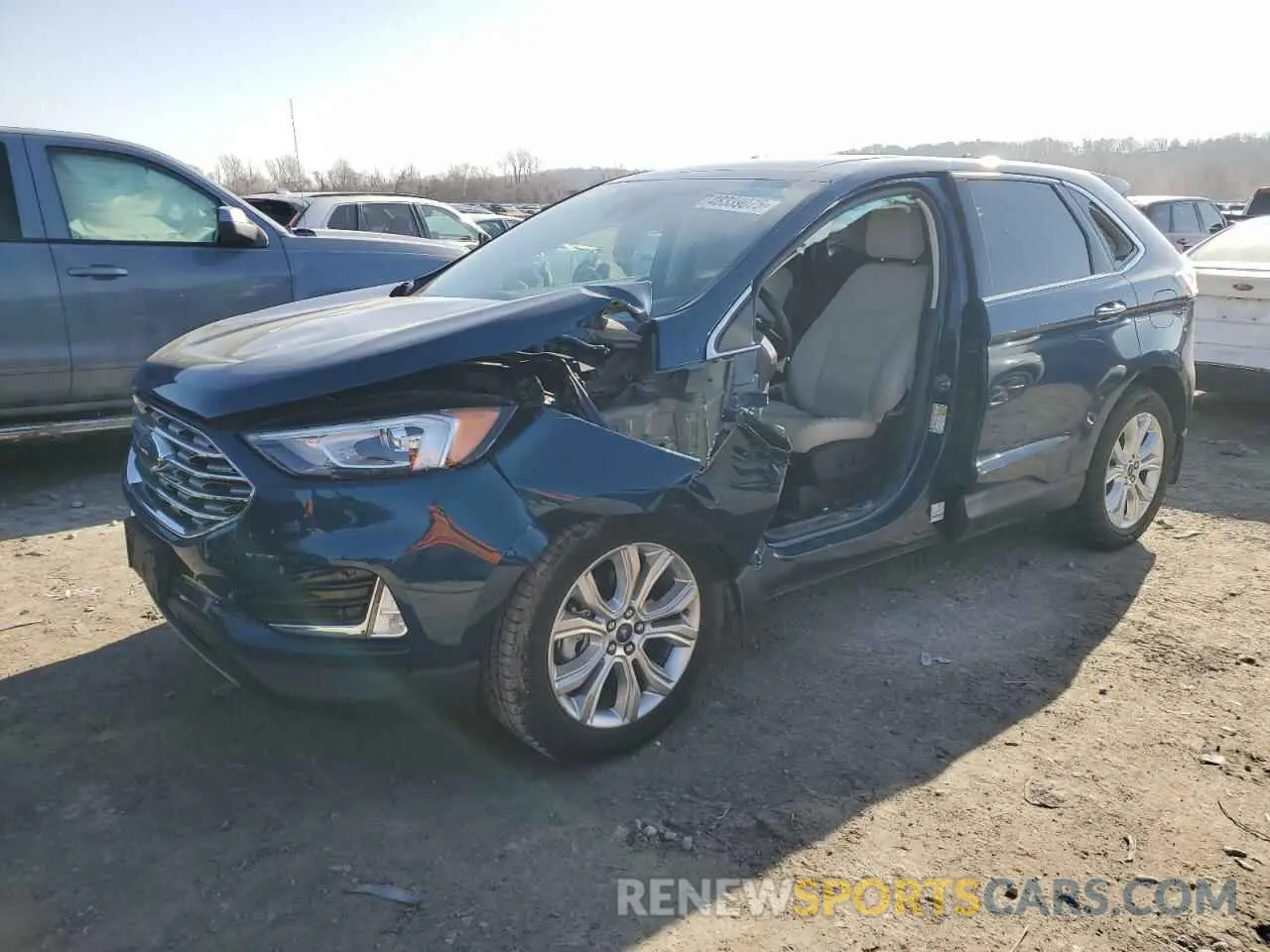 1 Photograph of a damaged car 2FMPK3K9XLBA98121 FORD EDGE 2020