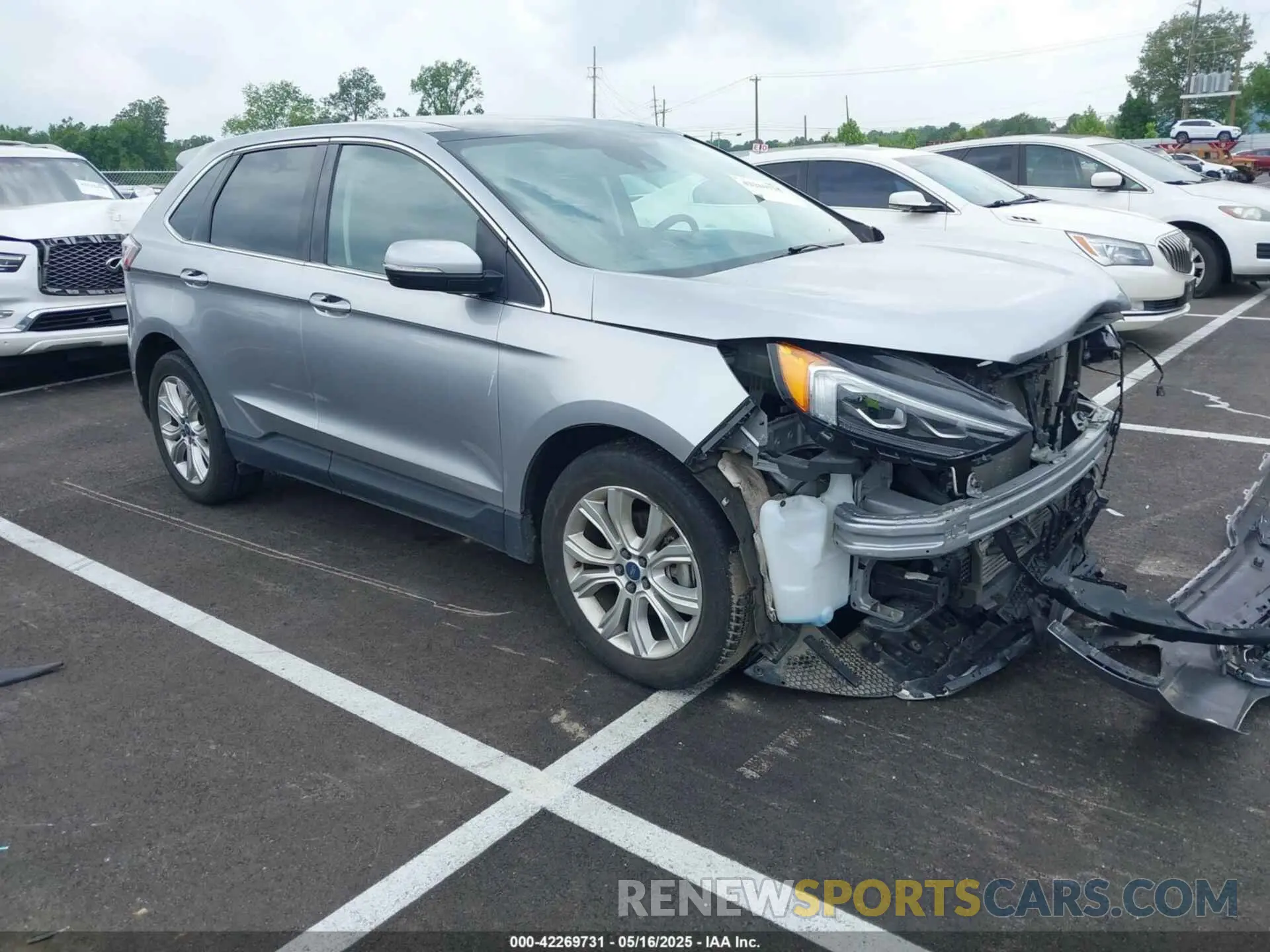 1 Photograph of a damaged car 2FMPK3K9XLBB34826 FORD EDGE 2020