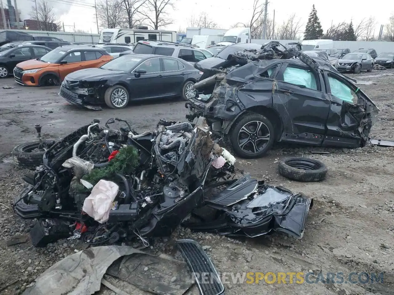 3 Photograph of a damaged car 2FMPK4AP6LBB14594 FORD EDGE 2020