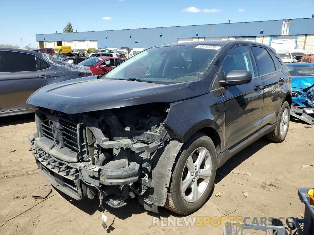 1 Photograph of a damaged car 2FMPK4G93LBB48145 FORD EDGE 2020