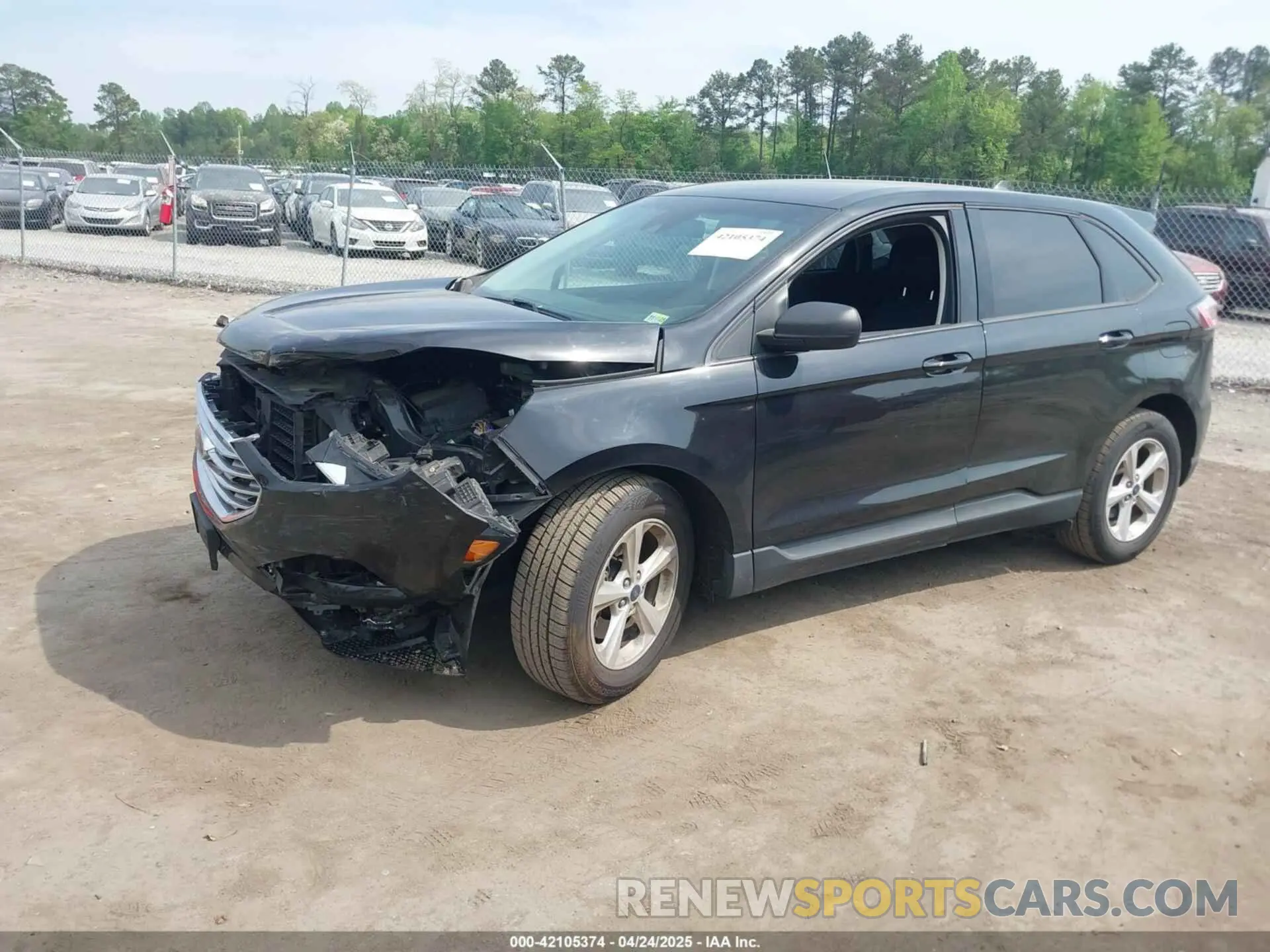 2 Photograph of a damaged car 2FMPK4G94LBB44654 FORD EDGE 2020