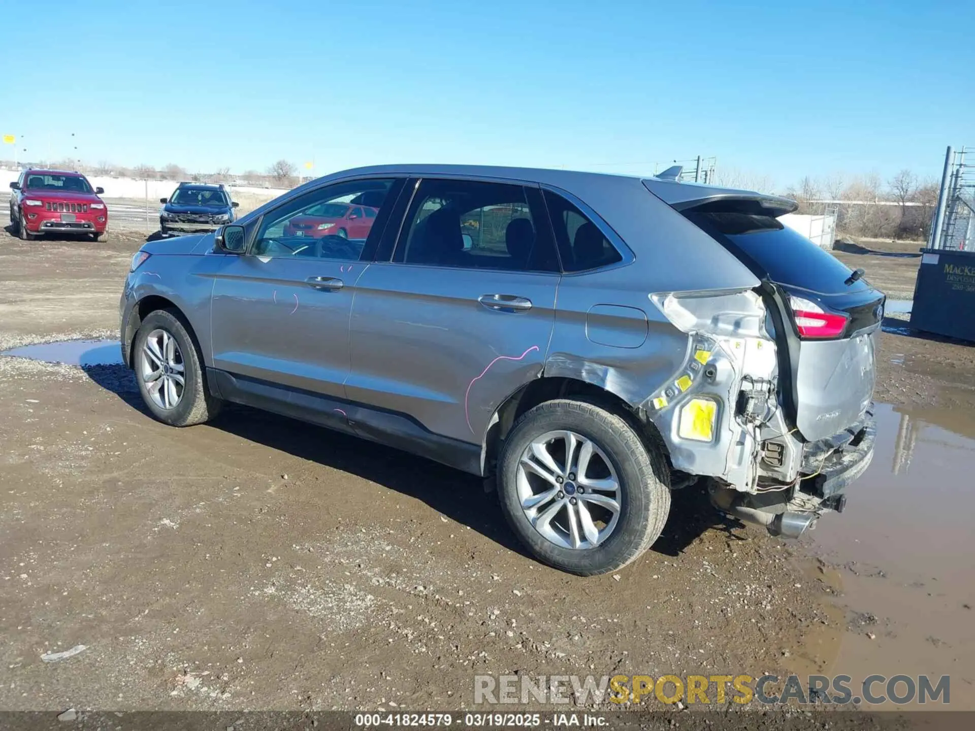 3 Photograph of a damaged car 2FMPK4J90LBA05839 FORD EDGE 2020