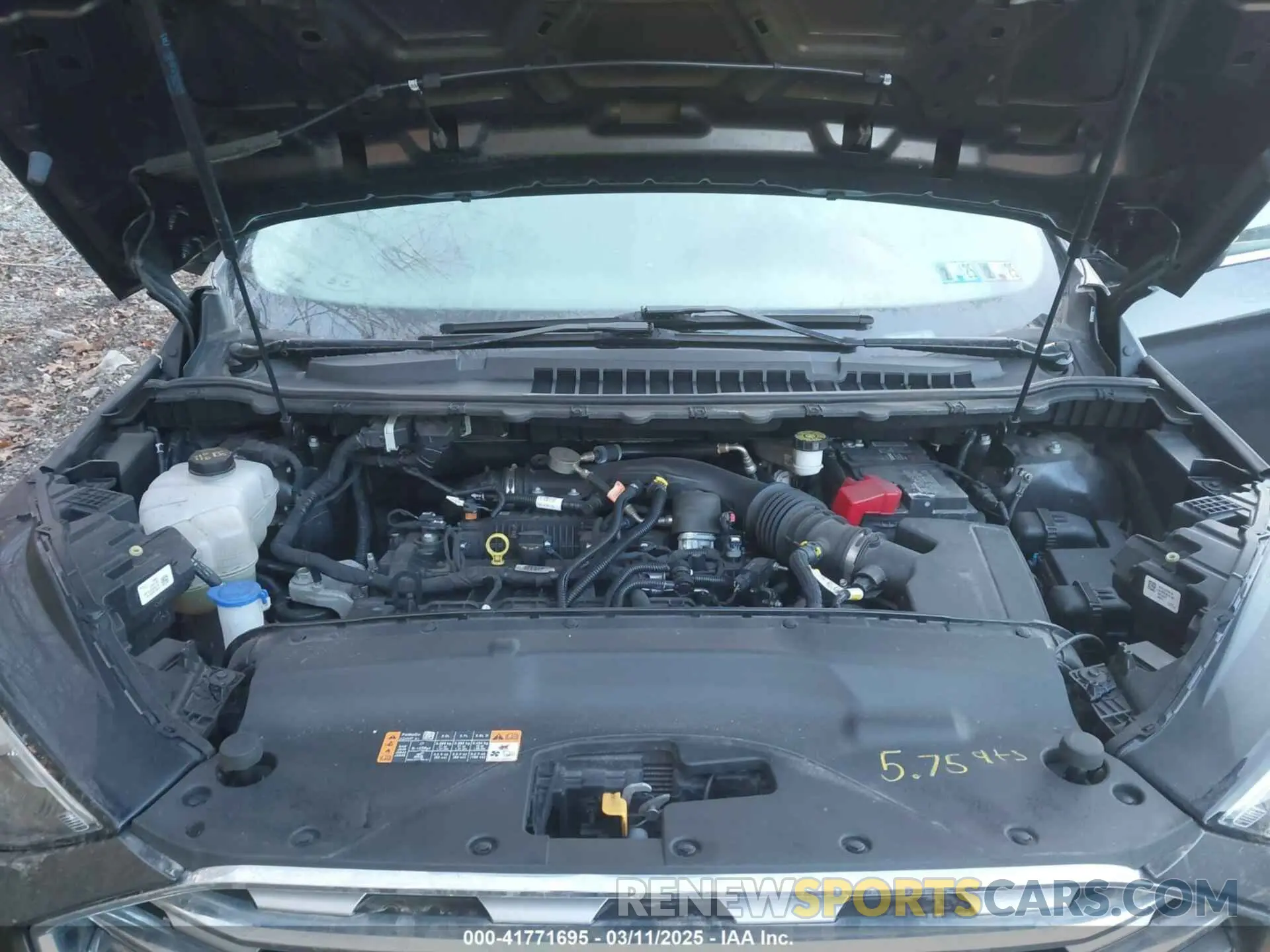 10 Photograph of a damaged car 2FMPK4J90LBA59285 FORD EDGE 2020