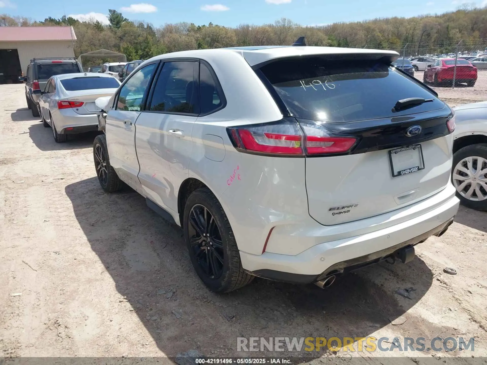 3 Photograph of a damaged car 2FMPK4J90LBB66434 FORD EDGE 2020