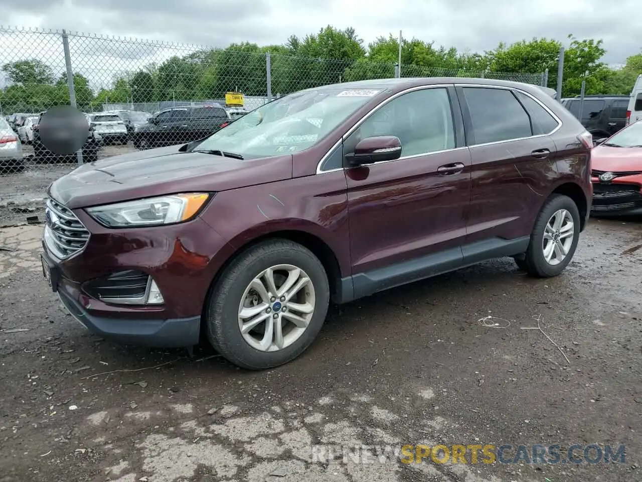 1 Photograph of a damaged car 2FMPK4J91LBA33844 FORD EDGE 2020