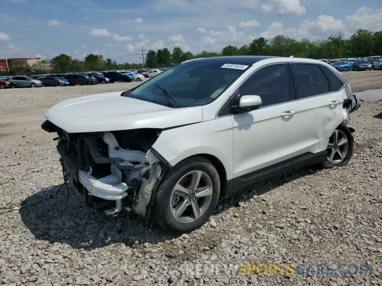 1 Photograph of a damaged car 2FMPK4J92LBA68747 FORD EDGE 2020