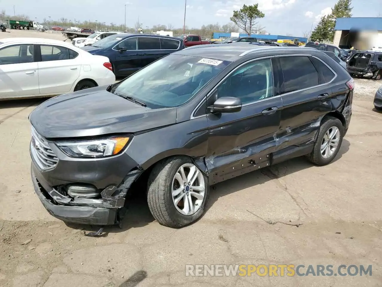 1 Photograph of a damaged car 2FMPK4J92LBB02492 FORD EDGE 2020